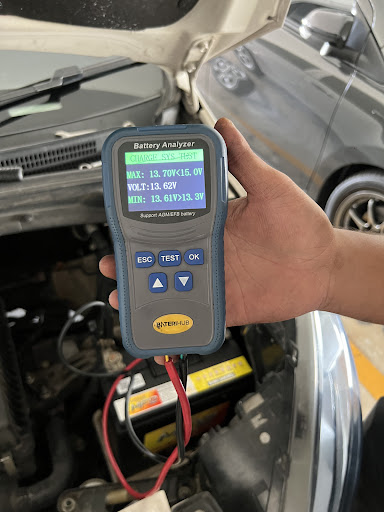 car battery delivery service (Runner)