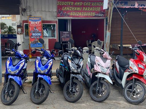 Scooter and car rental Langkawi Paradise Enterprise