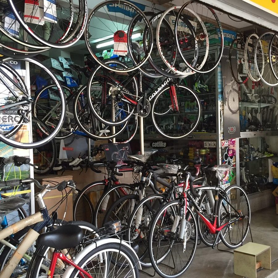 kedai membaiki motosikal basikal hong seng