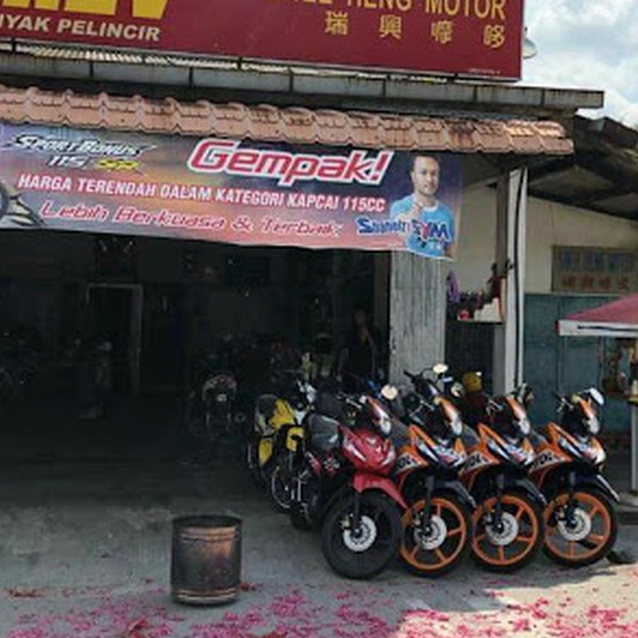kedai motor terbaik di daerah kota tinggi