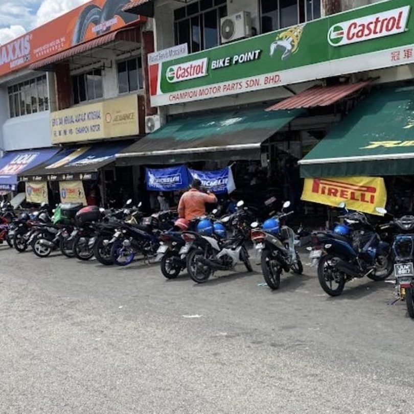 kedai motor terbaik di pontian kechil