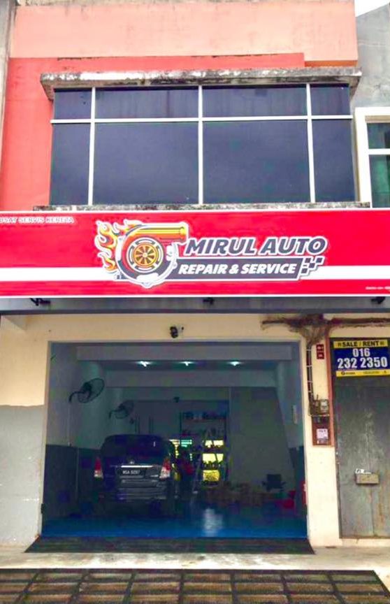 mirul motor bengkel auto