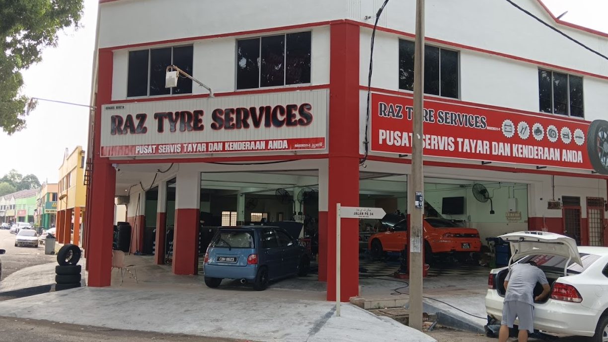 pusat servis tayar kenderaan a a